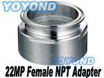 22MP Female NPT Clamp Adapters