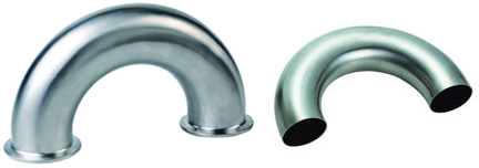Sanitary 180 Degree Welded/Clamped Elbow